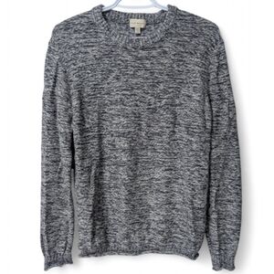 Club Monaco marled gray crewneck cotton sweater
